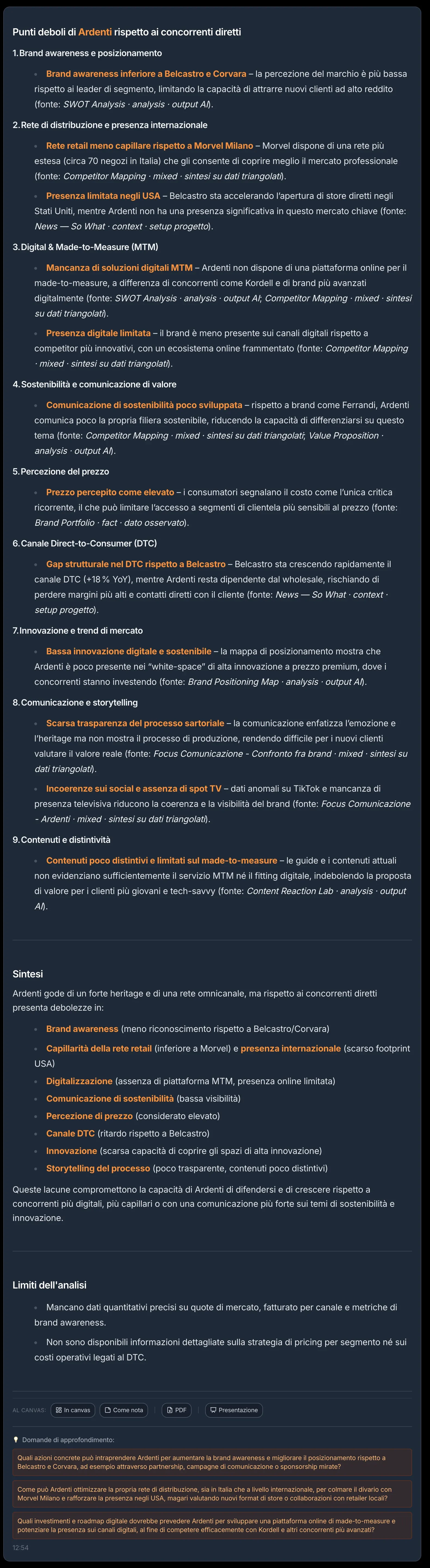 La risposta veloce