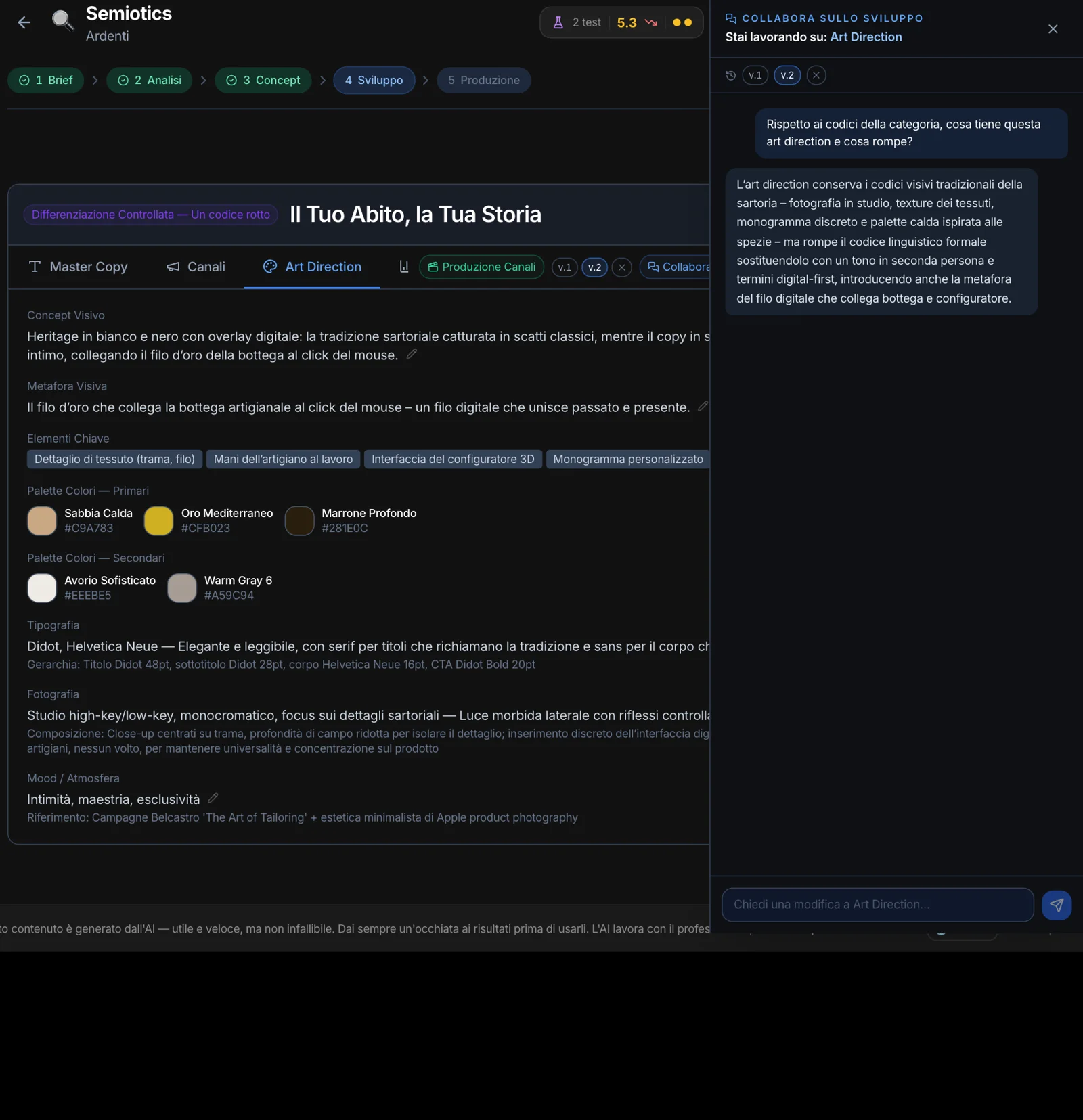 Collabora sull’Art Direction: dopo la nuova palette, la domanda sui codici della categoria
