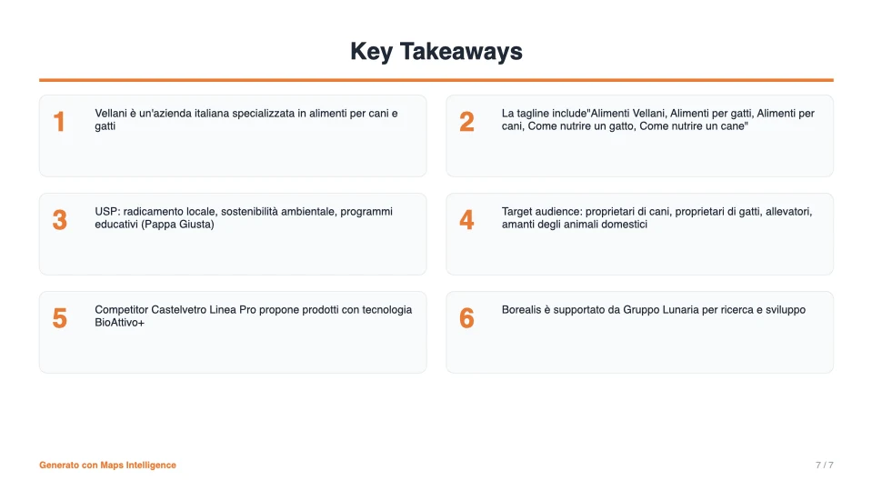 I key takeaways